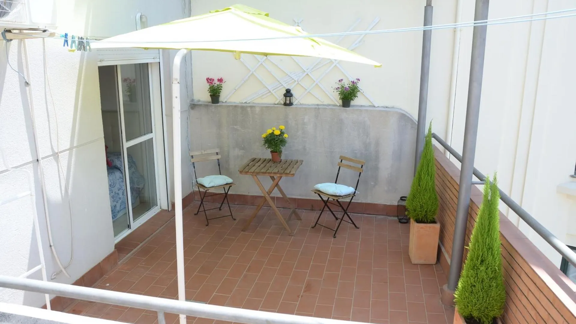 Habitacion Terraza Centro Málaga