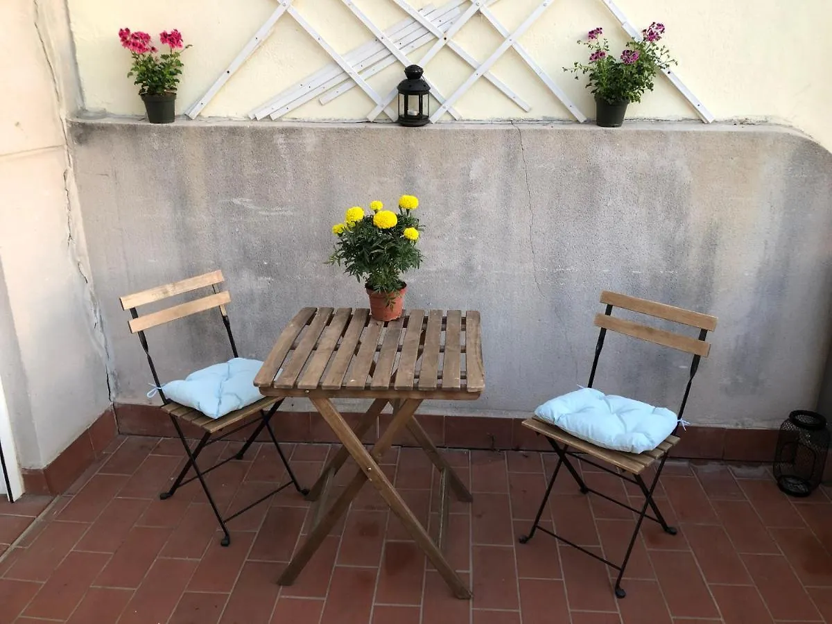 Habitacion Terraza Centro Málaga Spanien