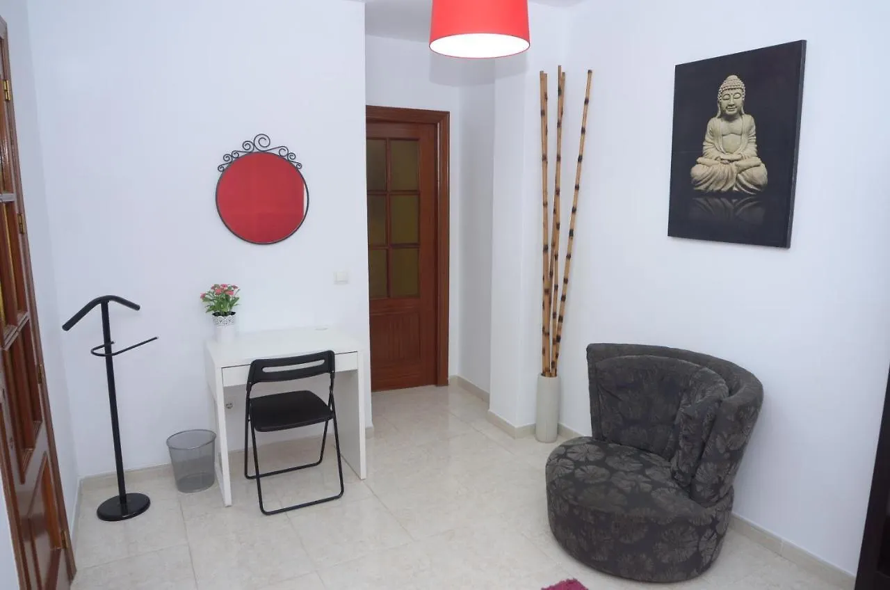 Habitacion Terraza Centro Málaga Spanien